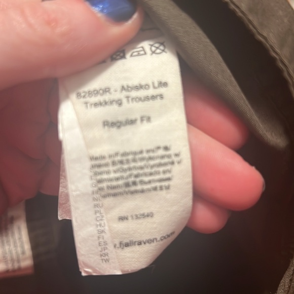 Men’s Fjallraven Abisko Lite Pants - Picture 5 of 5